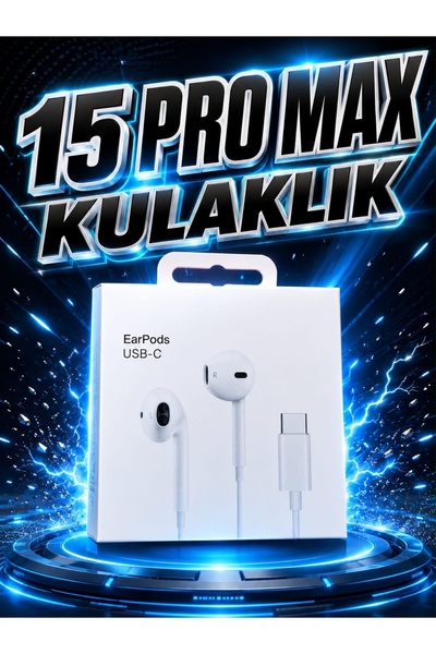 Aben EarPods USB-C Kablolu Kulaklık Mikrofonlu Beyaz