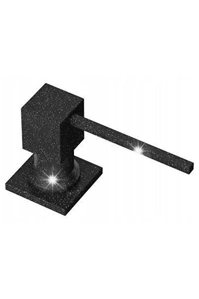 Granitan Dozator Sapun Granit pentru Chiuveta, Negru, Granitan, 300ml, Montaj...