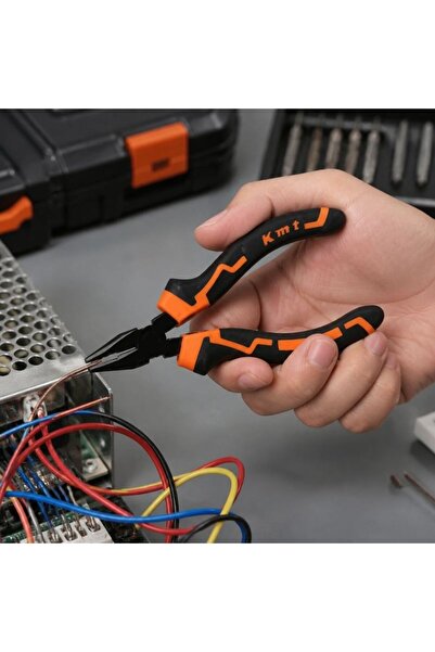 KMT Tools Μίνι πένσα γενικής χρήσης 120 χιλιοστά, σφυρήλατο επινικελωμένο σώμ...