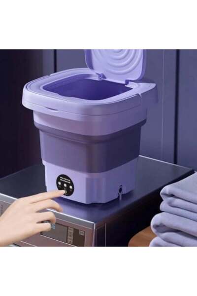 Bastec غسالة ملابس صغيره باستيك 8 لتر Bc1737 Mini Washing Machine