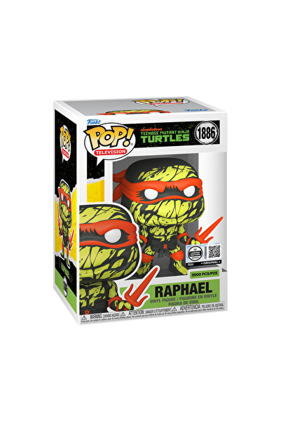 Funko Teenage Mutant Ninja Turtles Pop! Raphael (Deco) with Pop 3500 limitli ...