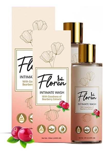 Floren Intimate Hygiene Wash | 120ml | Paraben & SLS-Free | Prevents Itching,...