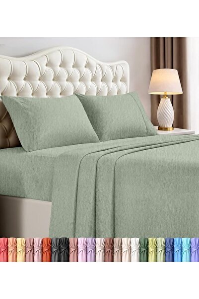 Utopia Bedding طقم شراشف سرير من يوتوبيا بيدينغ - نسيج ناعم من الياف المايكرو...