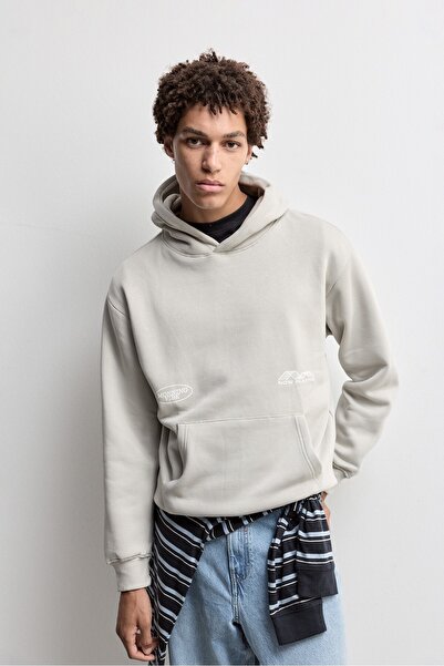 LEFTIES Baskılı sweatshirt