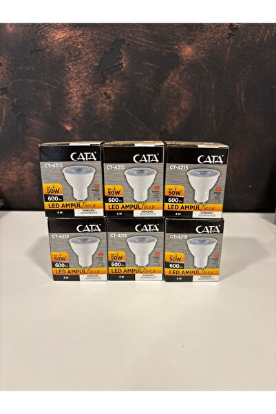 Cata Gu10 Led Ampul 8W 3000K