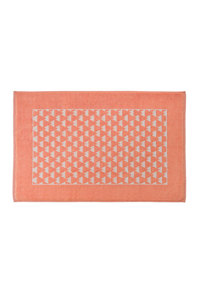 Doqu Home Jungle Muse Pyramid Foot Towel 50X80 Mercan