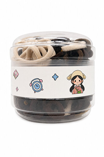 Jack Ferrero Multi-Colored Rubber Hair Tie Set - Practical and Stylish Hair E...