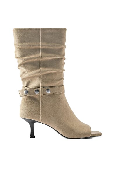 Pull & Bear Peep toe topuklu bot