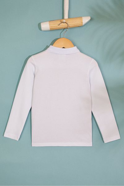 U.S. Polo Assn. White Girl's Sweatshirt