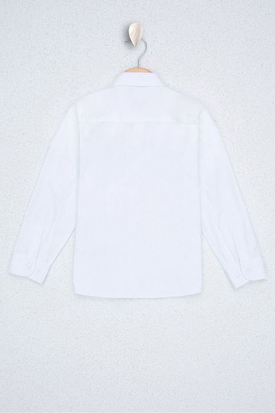 U.S. Polo Assn. Cămașă albă țesută pentru băiat