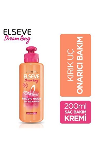 ELSEVE L'oréal Paris Dream Long Bye-bye Makas Saç Bakım Kremi 200 Ml