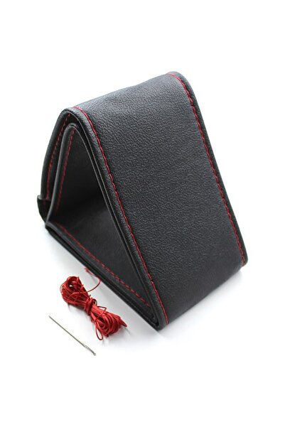 GARDENAUTO Renault Toros Deri Direksiyon Kılıfı A Kalite Düz Model Kırmızı Renk