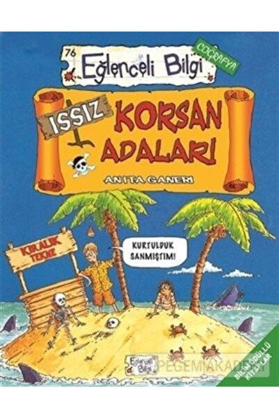 Timaş Yayınları Eğlenceli Coğrafya-ıssız Korsan Adaları | Anita Ganeri | Tima...