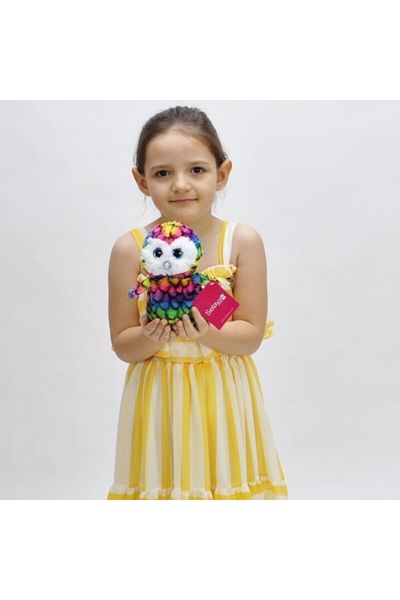 Selay Plush Owl 17cm