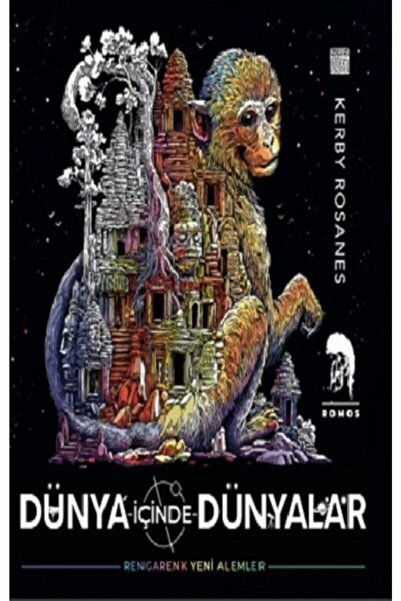 Romos Yayınları Dünya Içinde Dünyalar Yetişkinler Için Boyama Kitabı