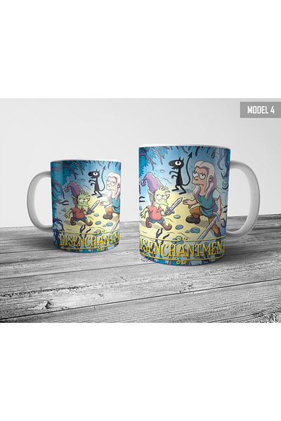 Pixxa كوب Disenchantment موديل 4