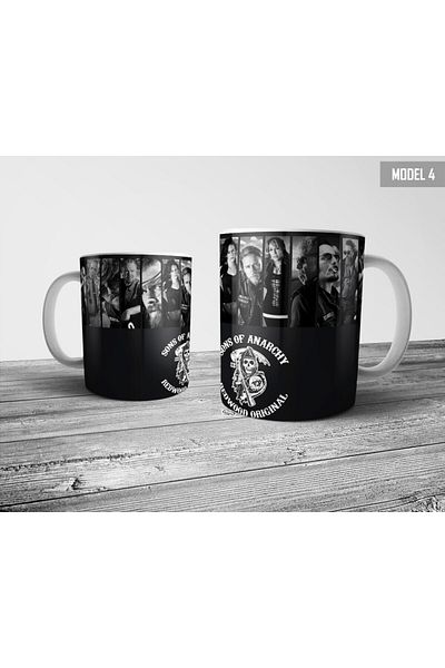 Pixxa كوب Sons Of Anarchy موديل 4