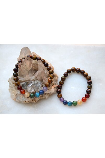 Sedef Doğal Taş سوار مزيج الزوجين - مزيج عاشق سوار شقرا 8 مم