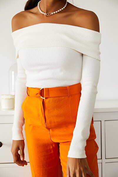 XHAN Dámský svetr s límečkem Madonna 1KZK3-10860-01