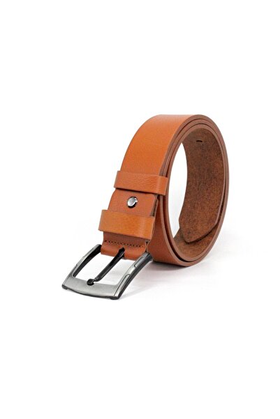 Livize حزام دينم رجالي من جلد الجاموس 100% مقاس 4.5 سم