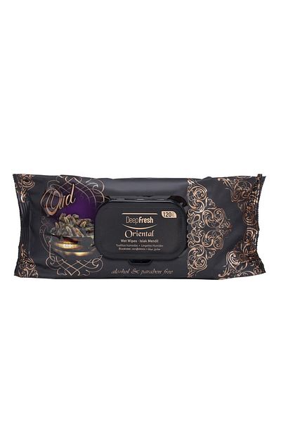 Deep Fresh Oud Wet Towel 120 Pcs
