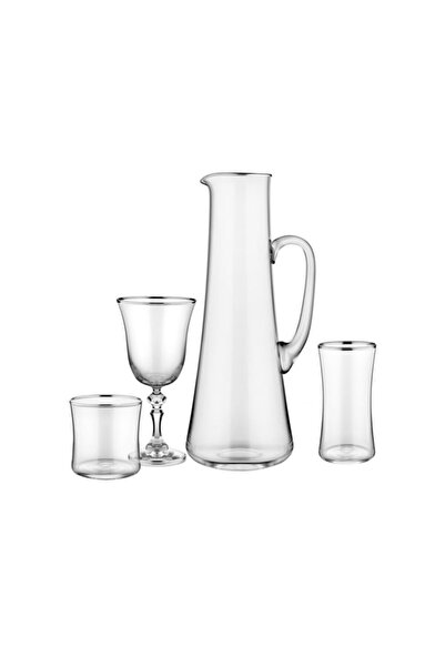 Koleksiyon Parlak Platin 37 Parça 12 Kişilik Sofra Takımı