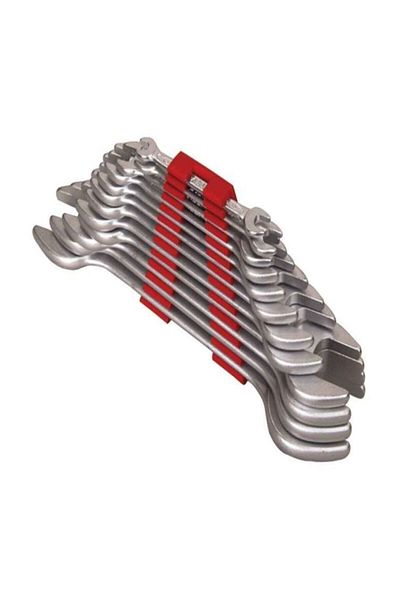İzeltaş Flat Key Open Mouth Key Set Short Size 12 Pieces