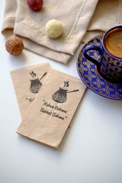 SimeStore Talking Napkin (coffee Bahane)