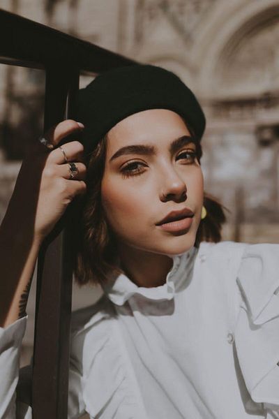 Makro Optik French Painter Felt Beret