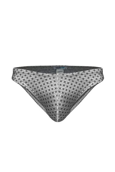 darkzone Ανδρικό slip με μοτίβο Slim Fit Grey