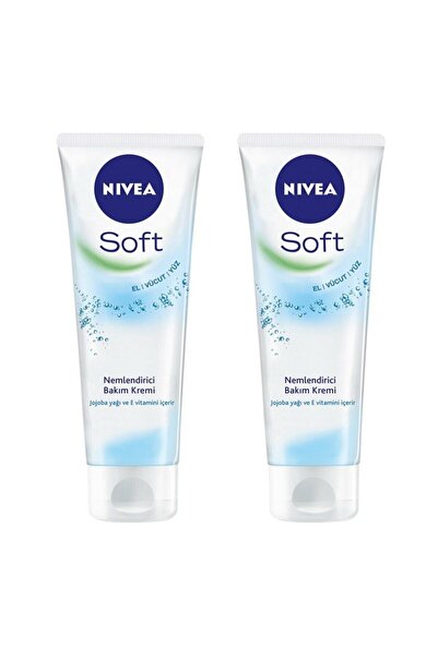 NIVEA Soft 75 Ml Çanta Boy X2 Adet Nemlendirici