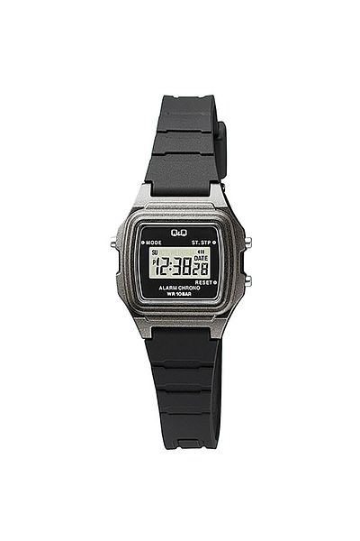 Q&Q Lla2J003Y Black Silicone Unisex Wristwatch