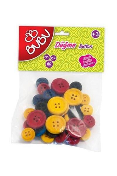 Ceren Kırtasiye Bu-bu Buttons 1.2 And 2.5 Cm Mixed (hs0007)