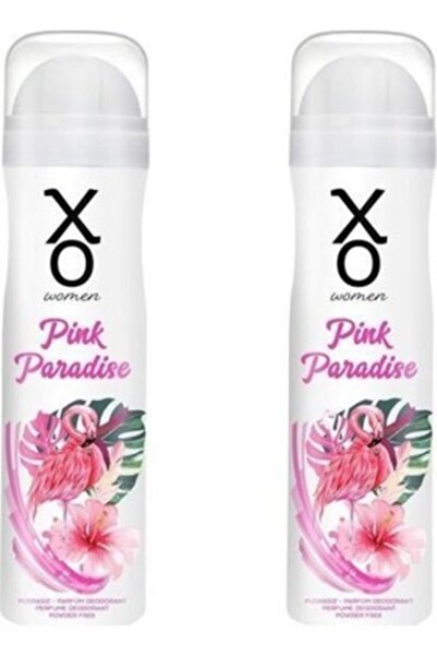 Xo Orıjınal Pink Paradise Kadın 2adet 125 Ml Deodorant