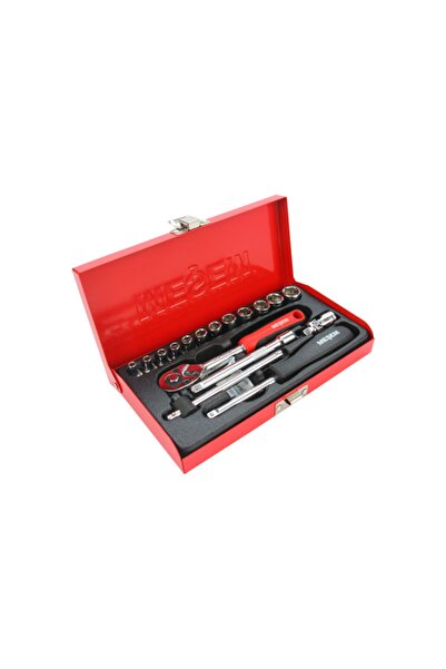 Genel Markalar Meşem 17 Parça 1/4 Lokma Takımı Lokma Anahtar Seti