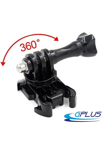 Gplus Tüm Aksiyon Kameralarla Uyumlu 360 Derece Dönen Vidalı Aparat Seti