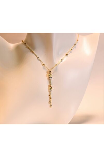 Güler Kuyumculuk Kadın Altın Dorika Toplu Zincir
