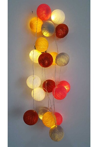 Işıklıtoplardükkanı Montessori Işıklı Top Led Aydınlatma Dekoratif Gece Lamba...