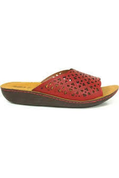 Muya Women's Red Slippers 27156