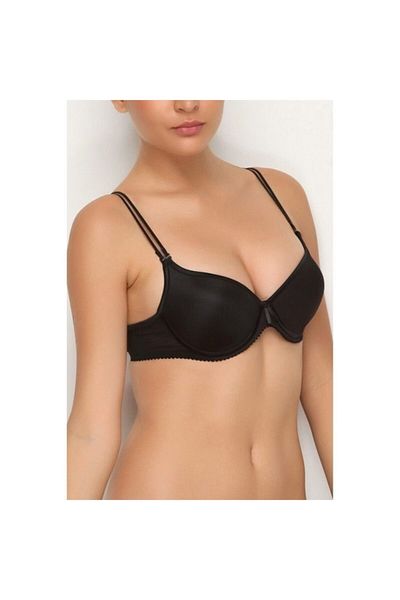 Yeni İnci Thin Sponge Wire Bra Black New Season (1 Piece Economical)