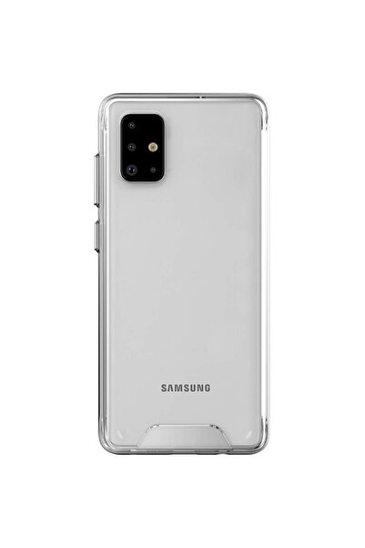 CaseStreet Case Street Samsung Galaxy A51 Kılıf Gard Nitro Şeffaf Silikon+nan...