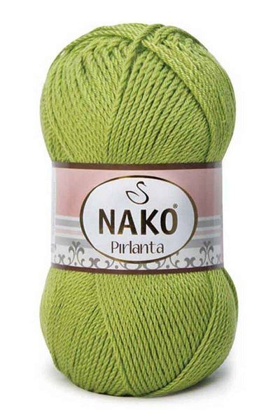 NAKO Diamond Chain Amigurimi Hand Knitting String Κωδικός χρώματος: 3330 Φιστίκι