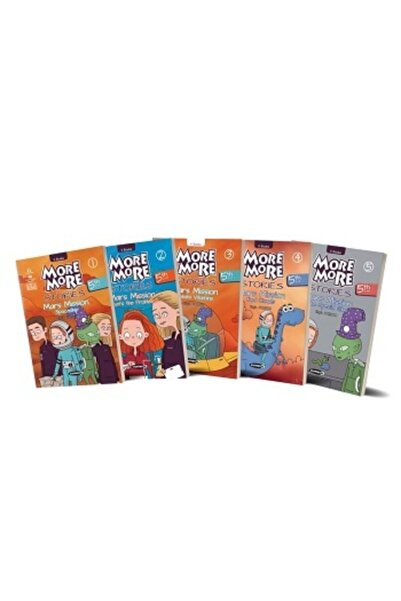 Kurmay Yayınları More & More 5.sınıf Stories Hikaye Seti (5 Kitap) - Kolektif...