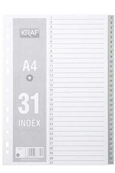 KRAF Separatör 1031 1-31 Rakam