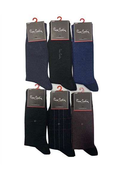 Pierre Cardin Мъжки чорапи от модален памук, чифт от 6 броя