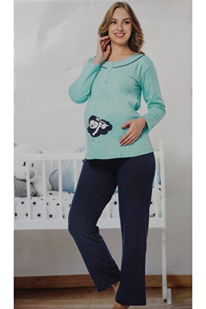 Sude Kadın Lohusa Pijama Takım
