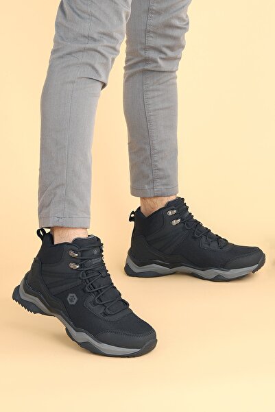 lumberjack Чоловічі чорні водонепроникні черевики Brandon Hı