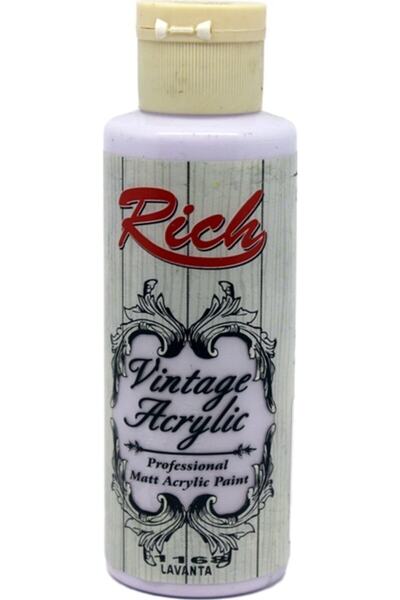 Rich Akrilik Vintage Boya 130 Cc Lavanta 1168