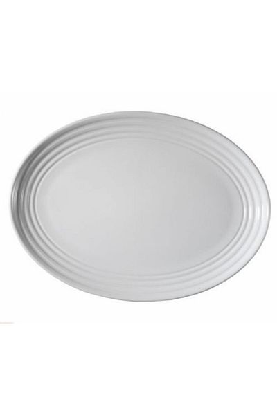 Kütahya Porselen Castle Series Boat Plate 32 Cm