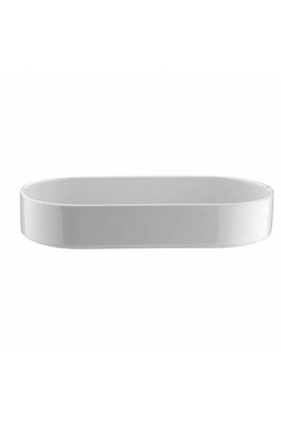 Kütahya Porselen Pera Series Bowl Oval Decorless 12 Cm
